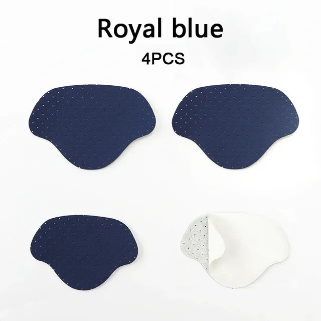 4Pcs Heel Repair Subsidy Sticky Shoes Hole Sneakers Insoles Patch Heel Pads Heels Sticker Protector Foot Care Anti-Wear Inserts