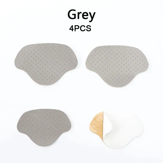 4Pcs Heel Repair Subsidy Sticky Shoes Hole Sneakers Insoles Patch Heel Pads Heels Sticker Protector Foot Care Anti-Wear Inserts