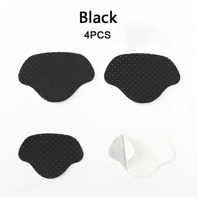 4Pcs Heel Repair Subsidy Sticky Shoes Hole Sneakers Insoles Patch Heel Pads Heels Sticker Protector Foot Care Anti-Wear Inserts