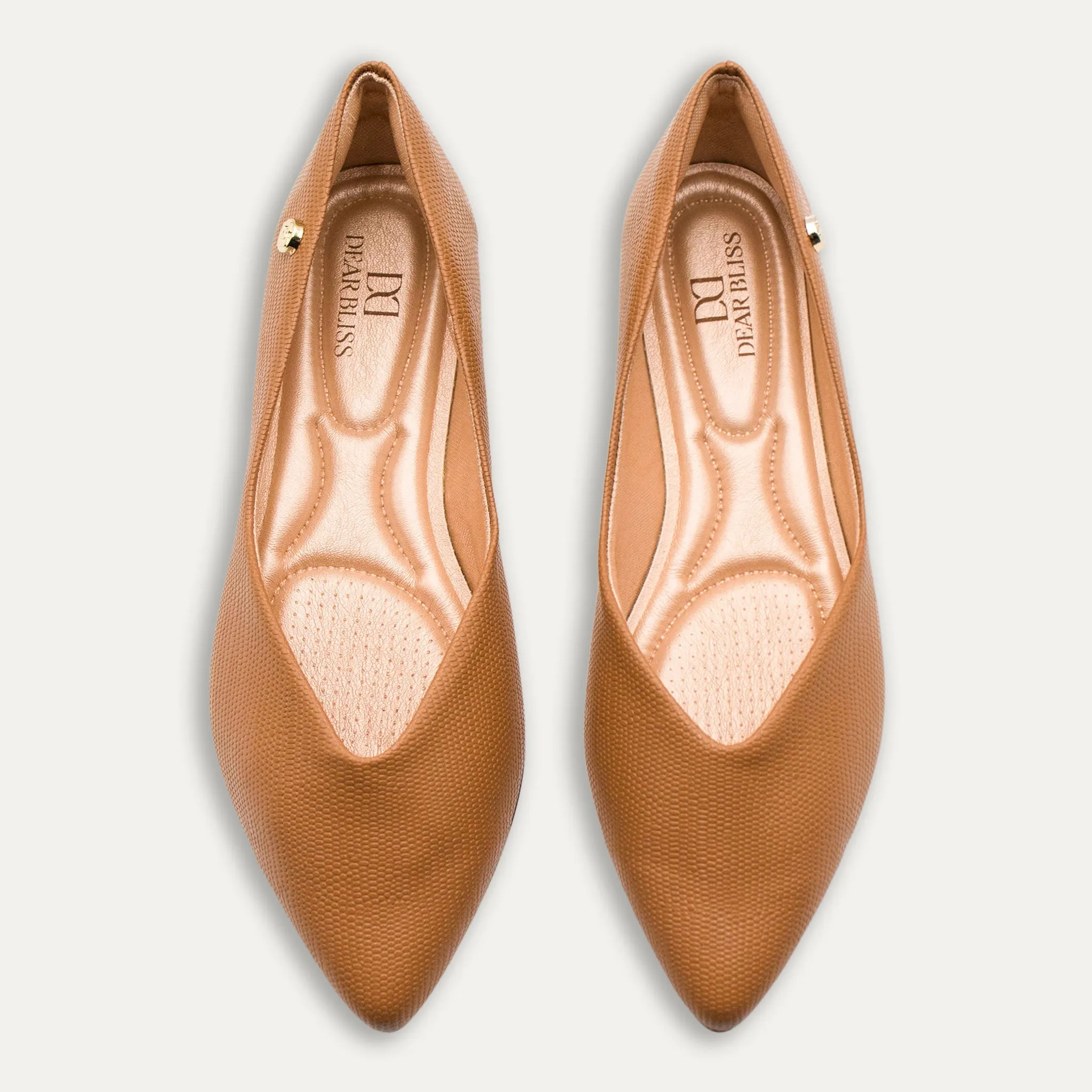 Adella Ambar Pointed Toe Flats