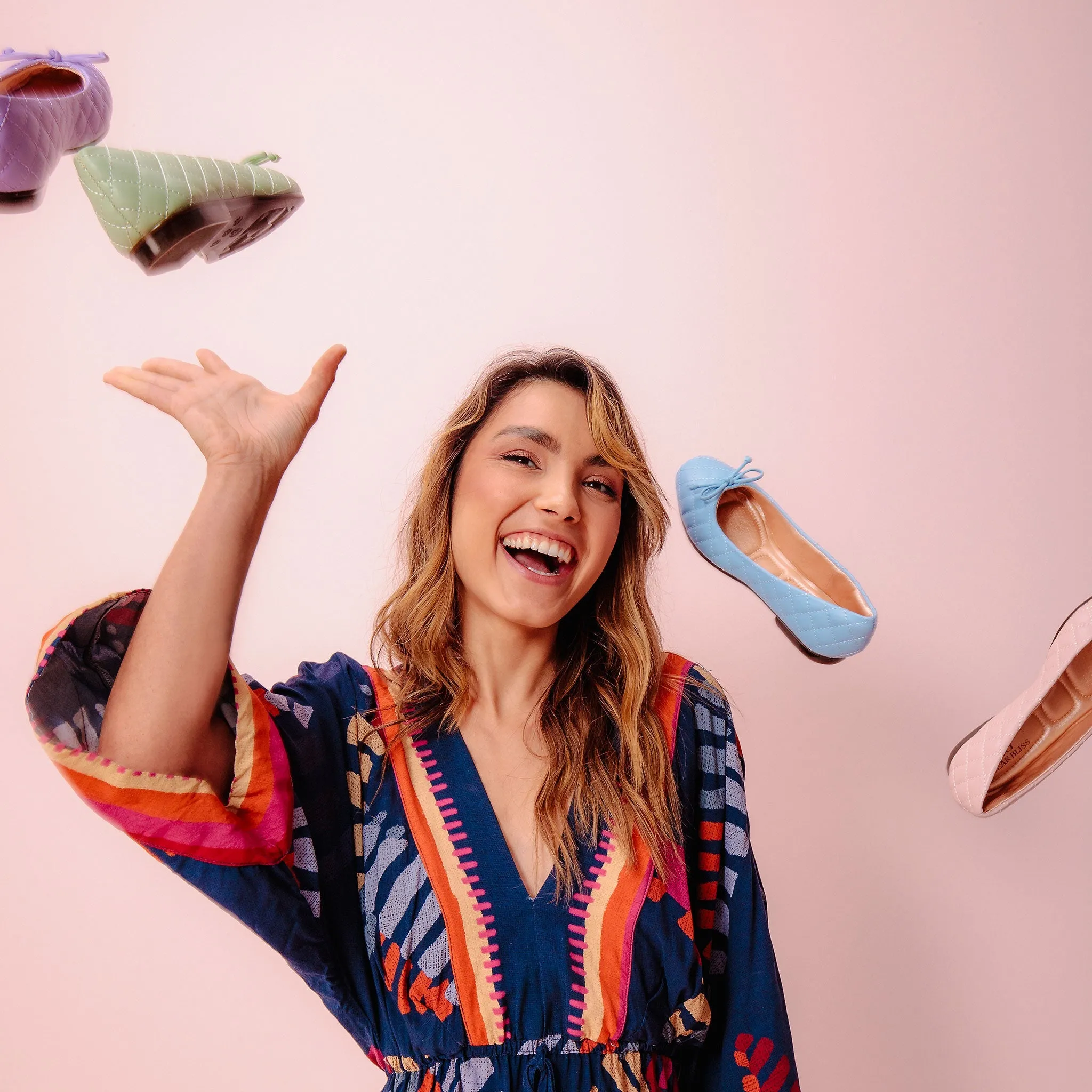 Adria Bow Candy Ballet Flats