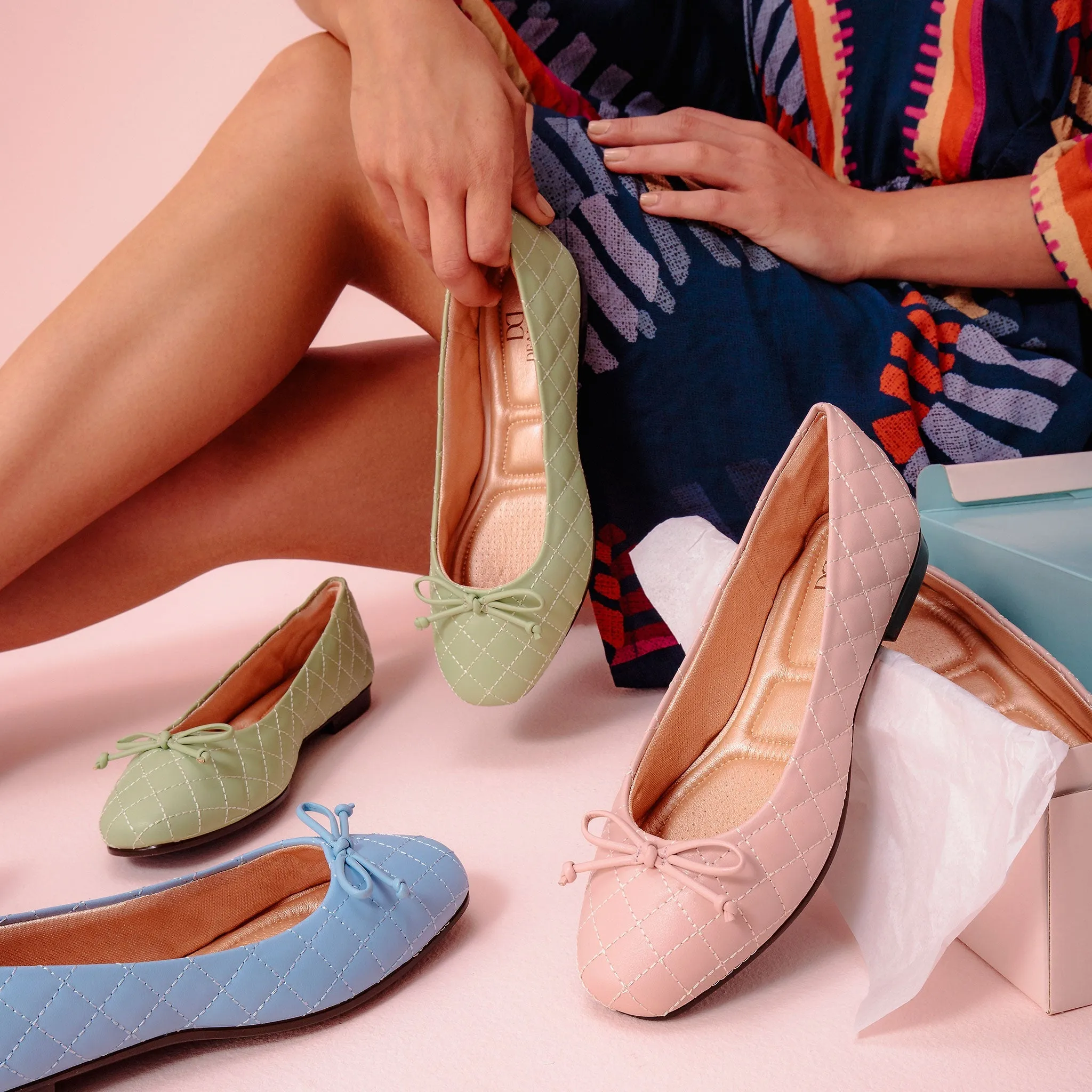 Adria Bow Candy Ballet Flats