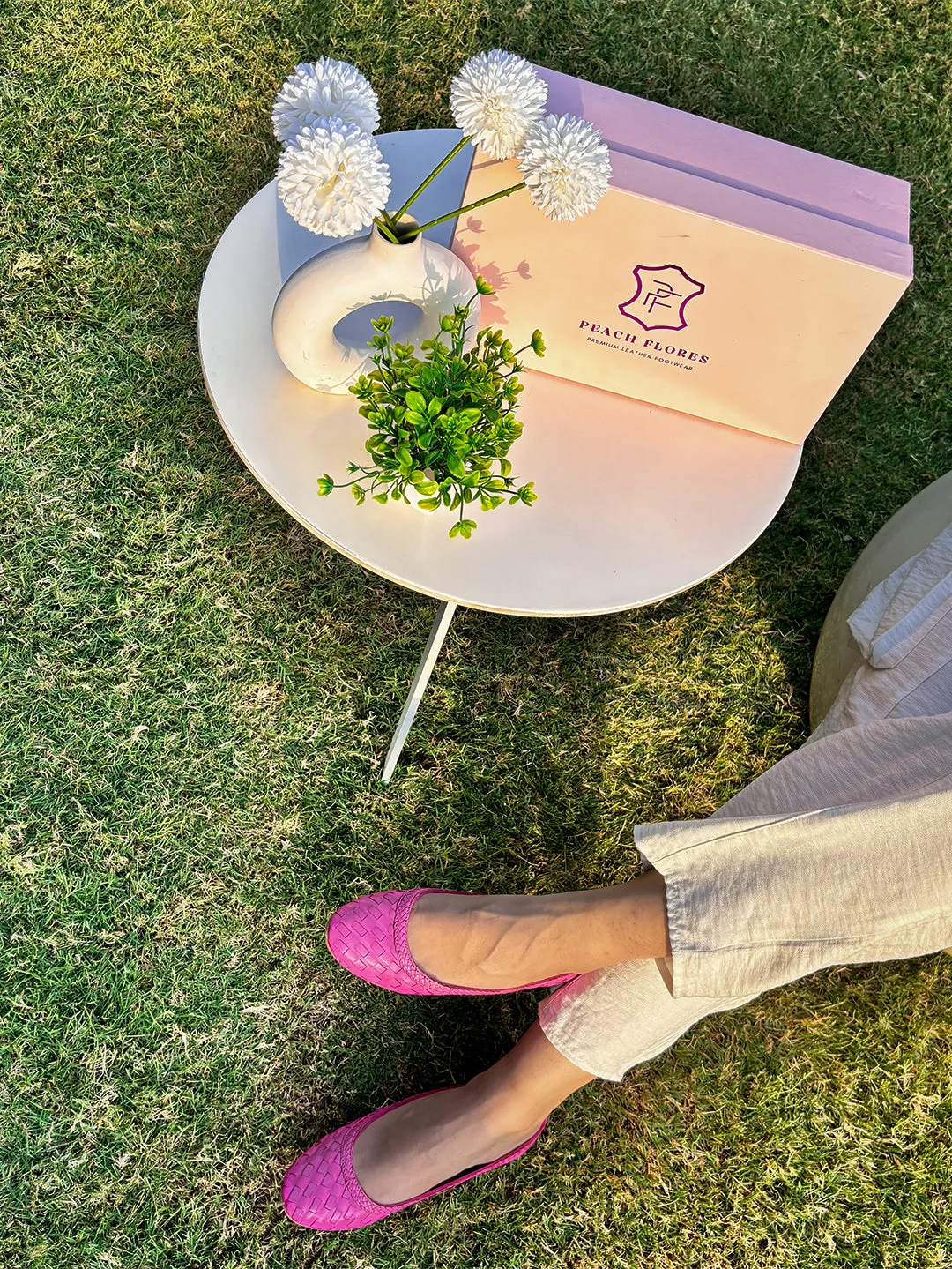 Amaya Leather Flats