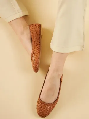 Amaya Leather Flats