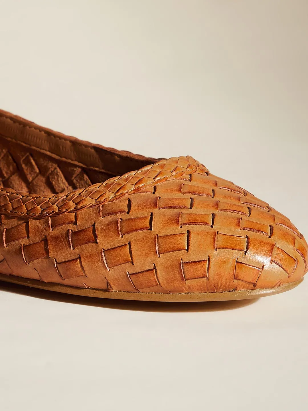 Amaya Leather Flats