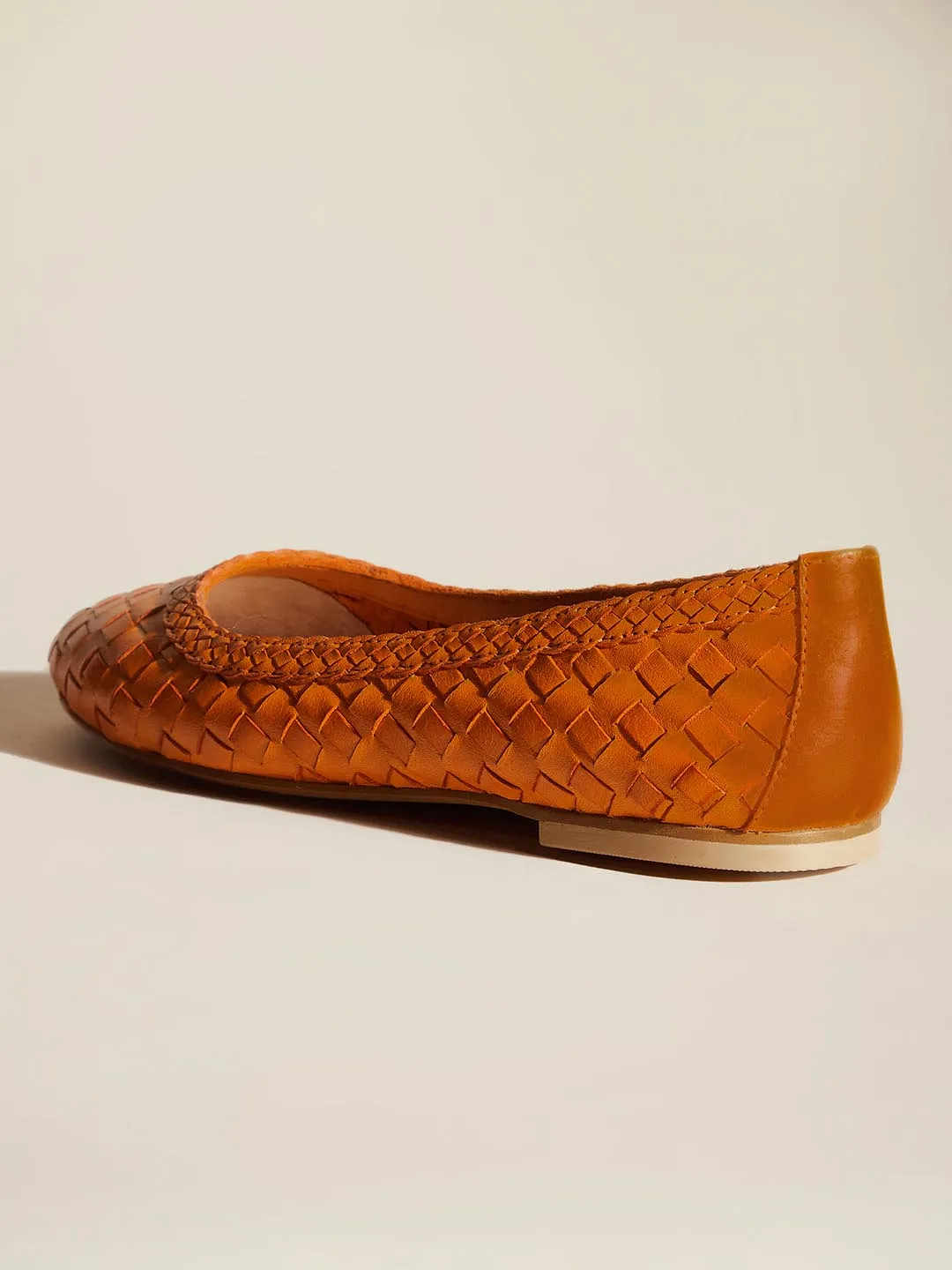 Amaya Leather Flats