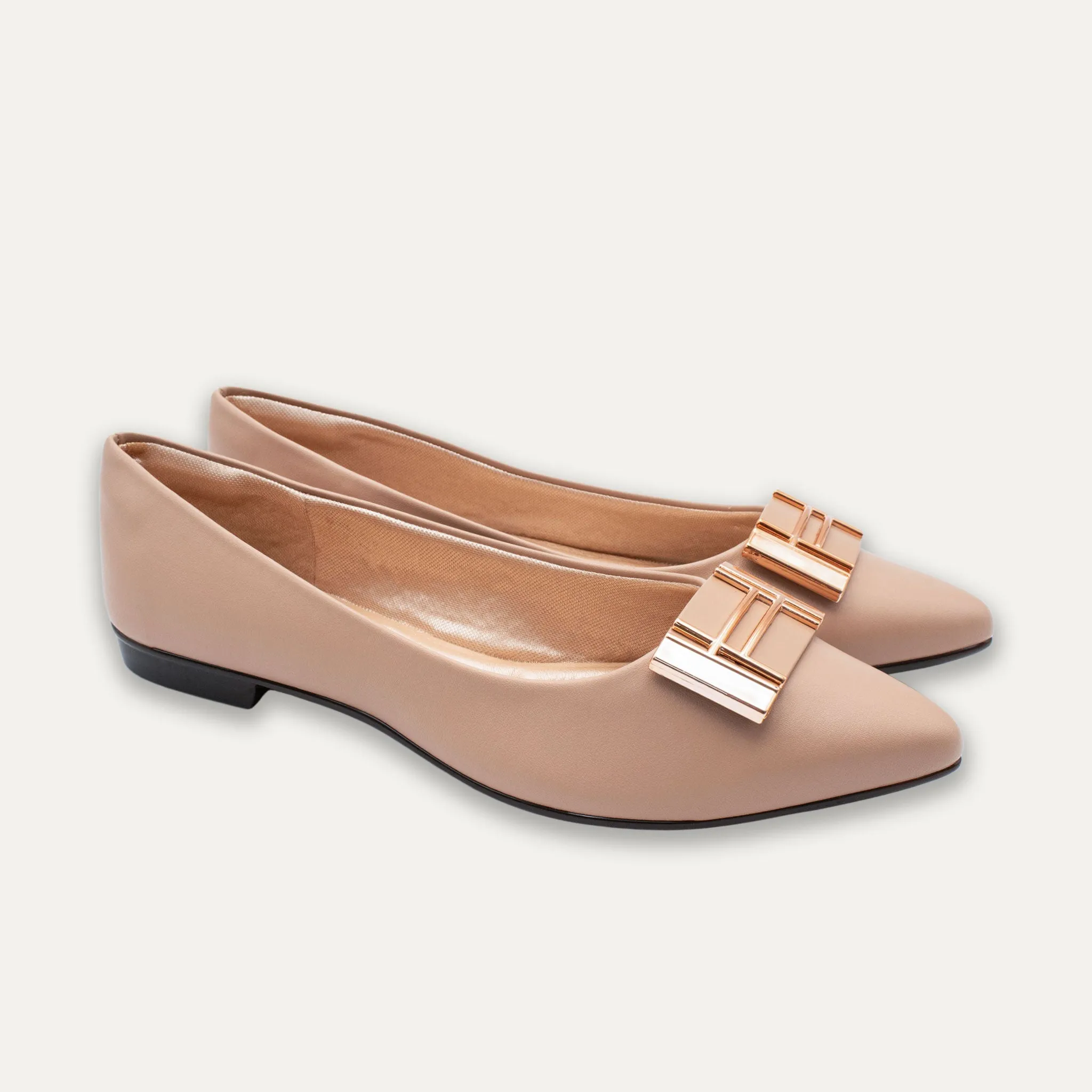 Analia Antique Pointed Toe Flats