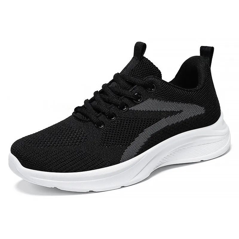 Athletic Shoes - Lace Up Mesh Breathable Athletic