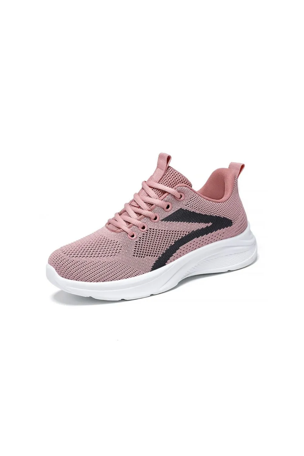 Athletic Shoes - Lace Up Mesh Breathable Athletic