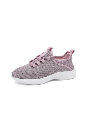 Athletic Shoes - Mesh Breathable Lace Up Athletic