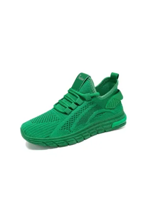 Athletic Shoes - Mesh Breathable Round Toe Athletic