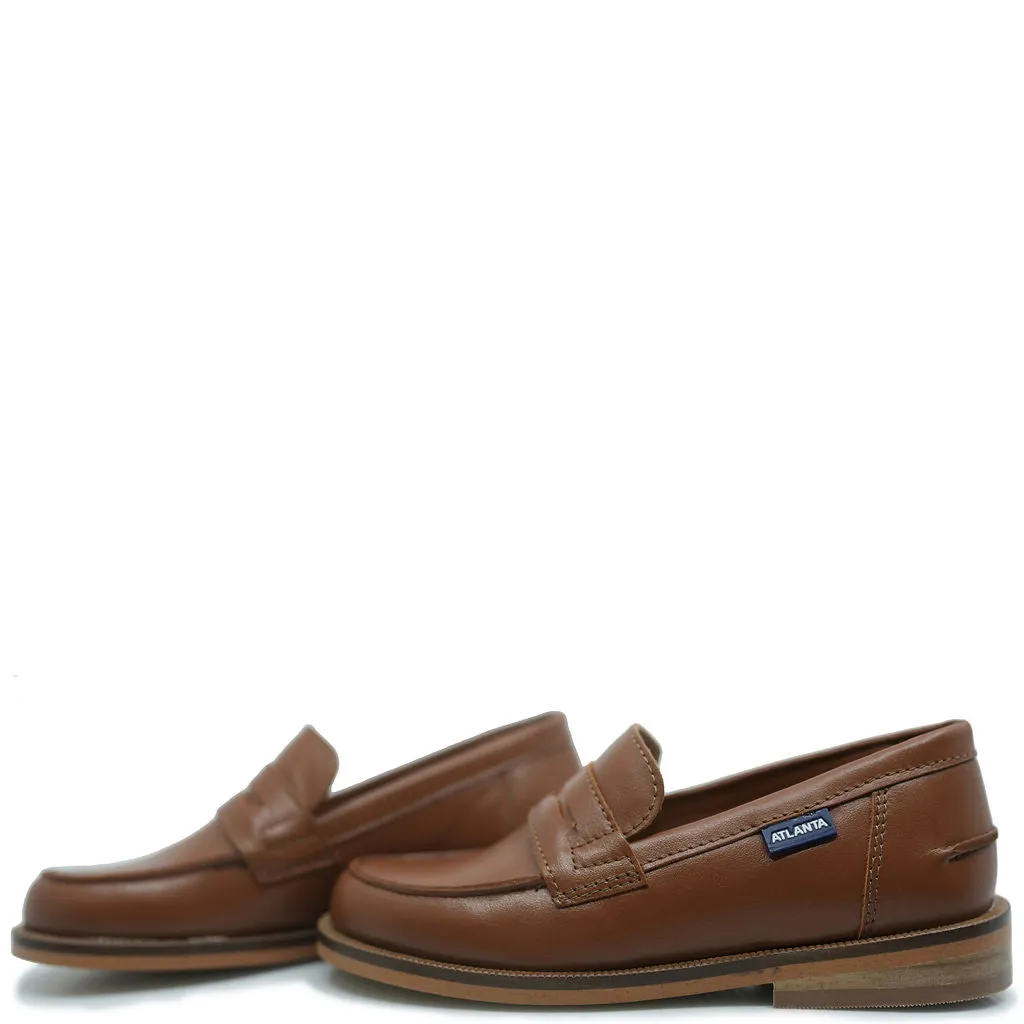 Atlanta Mocassin Vintage Brown Chunky Loafer