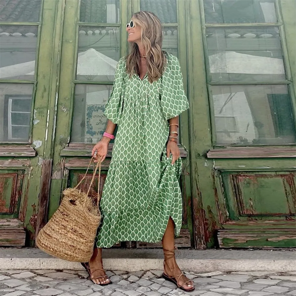 Ava | Long Sleeve Maxi Dress for Women