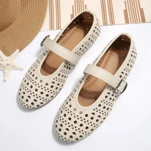 Avaline strap Flats