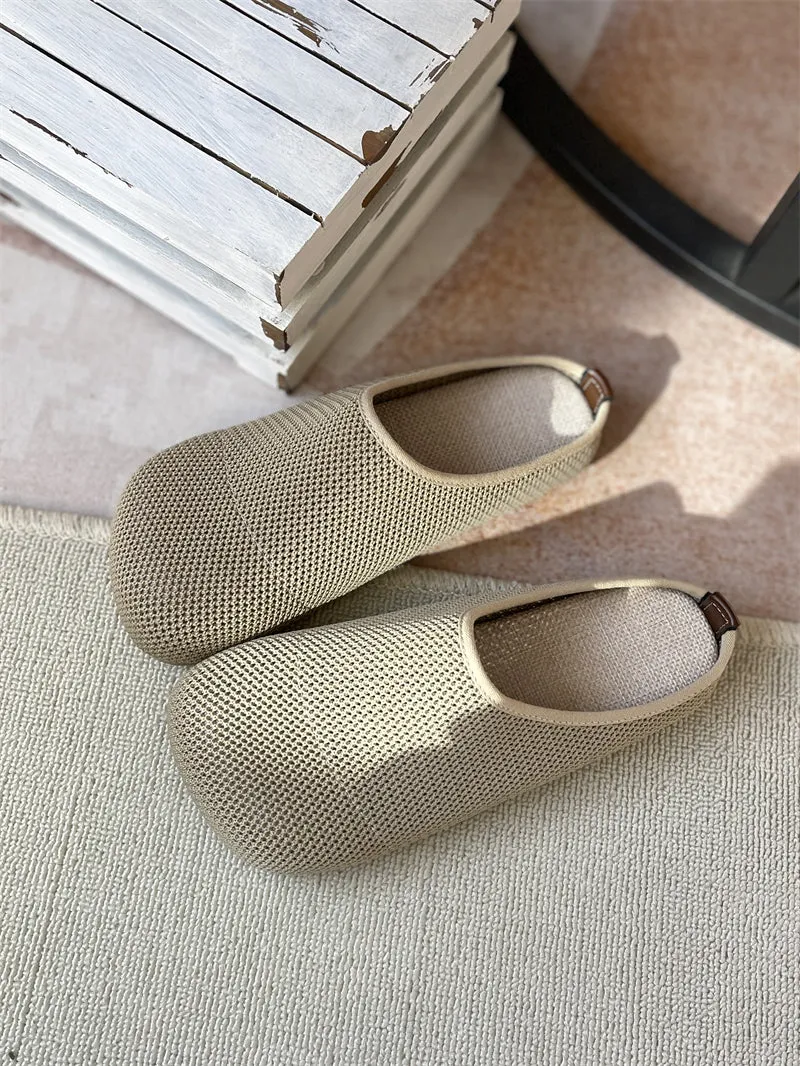 Babakud Women Summer Breathable Mesh Slip-Ons Flats