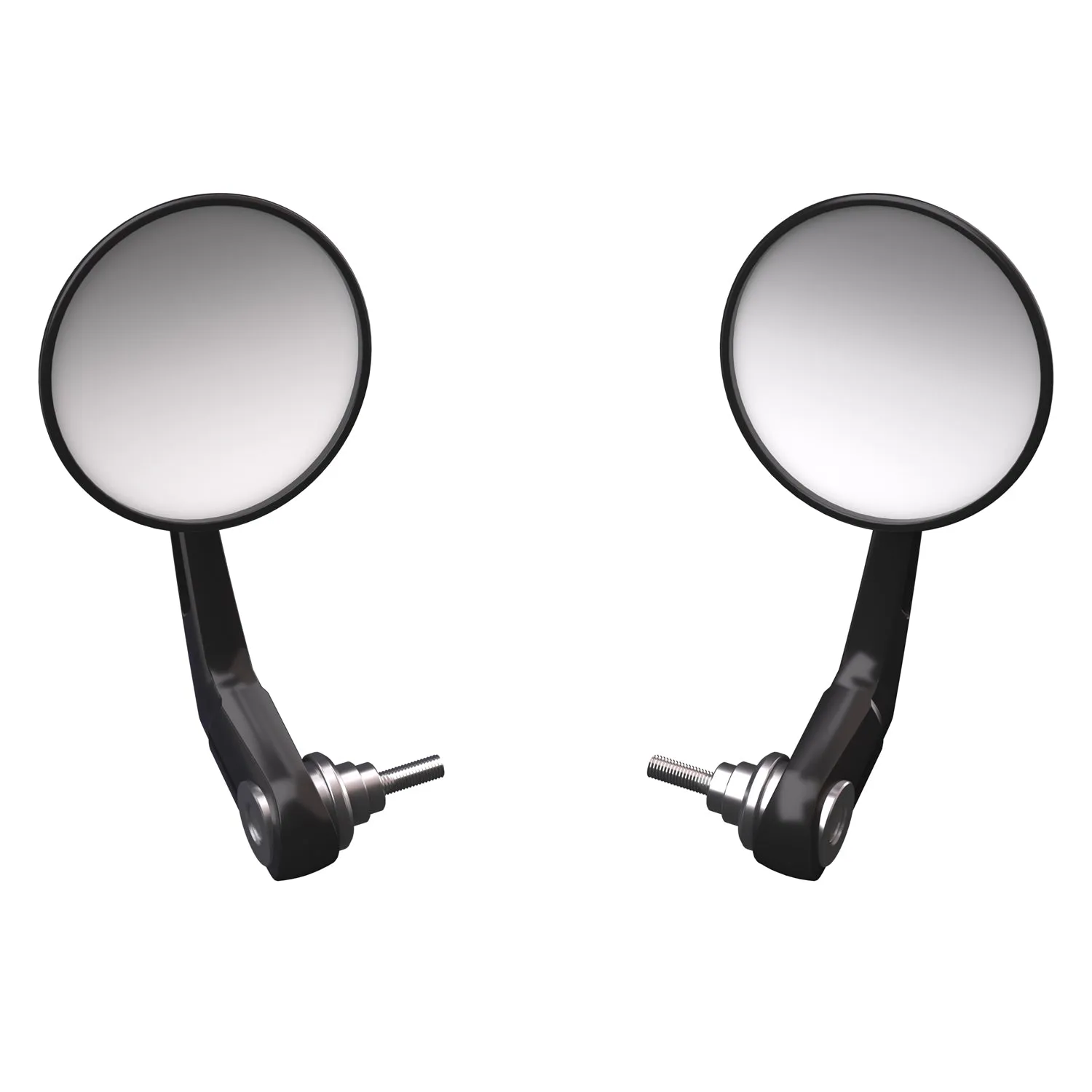 Bar End Mirrors in Black, Pair - 2891099-468
