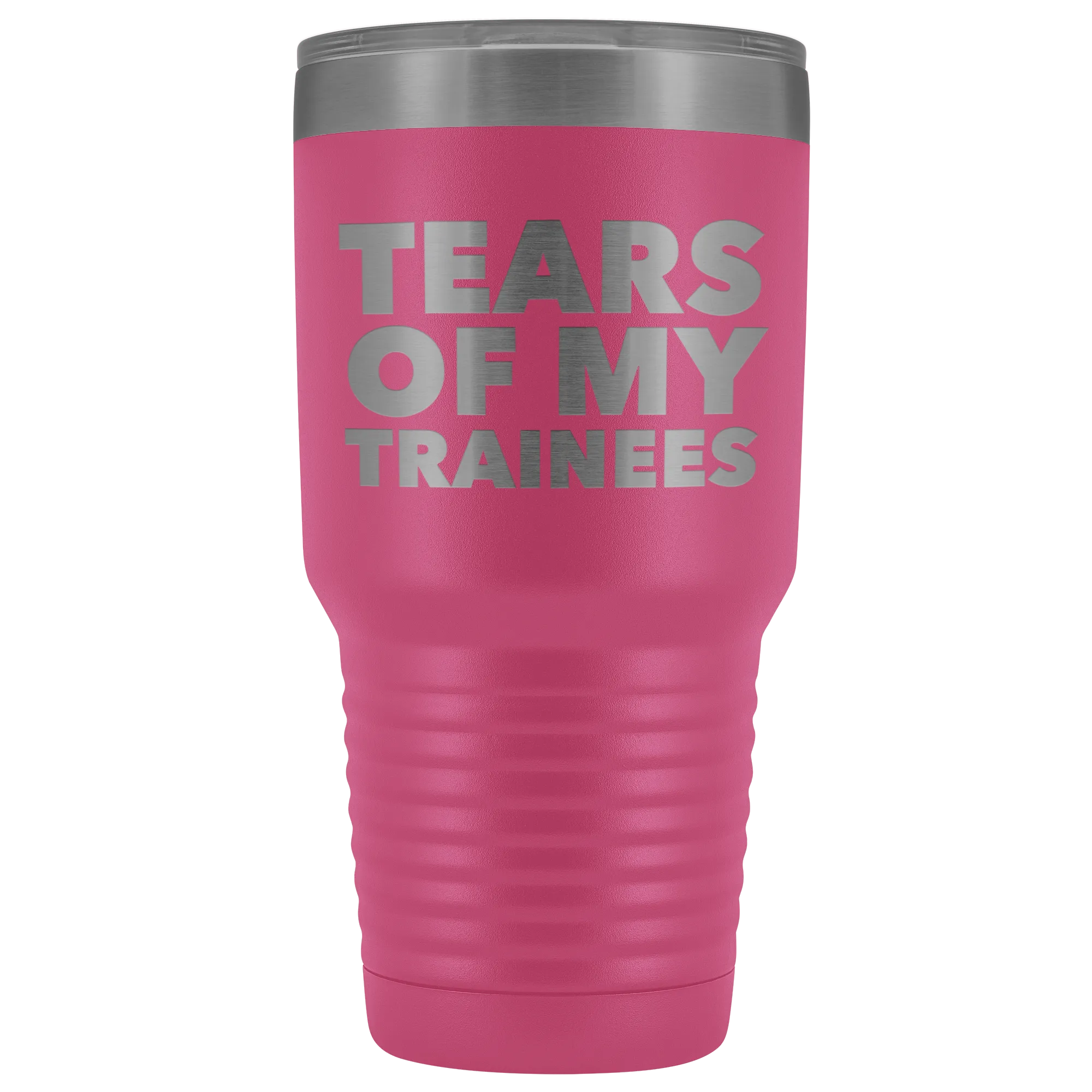 Best Work Trainer Gifts Tears of My Trainees Tumbler Funny Metal Mug Insulated Hot Cold Travel Coffee Cup 30oz BPA Free