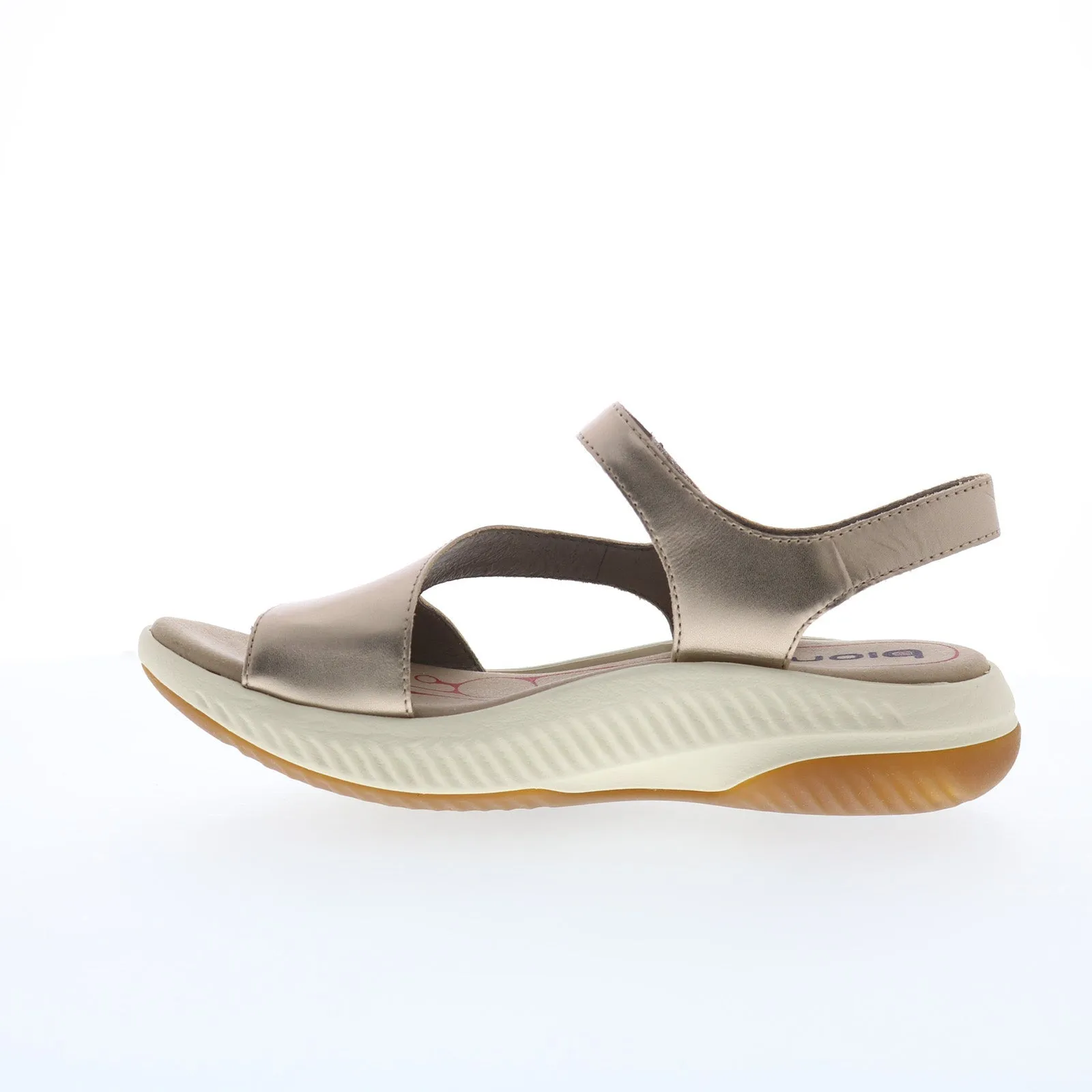 Bionica Cybele 2 BI0009293 Womens Gold Leather Sport Sandals Shoes