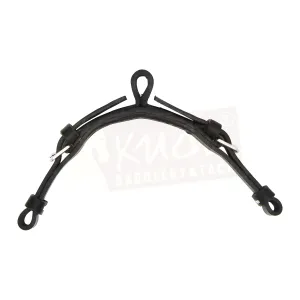 Black Leather Curb/Show bridle