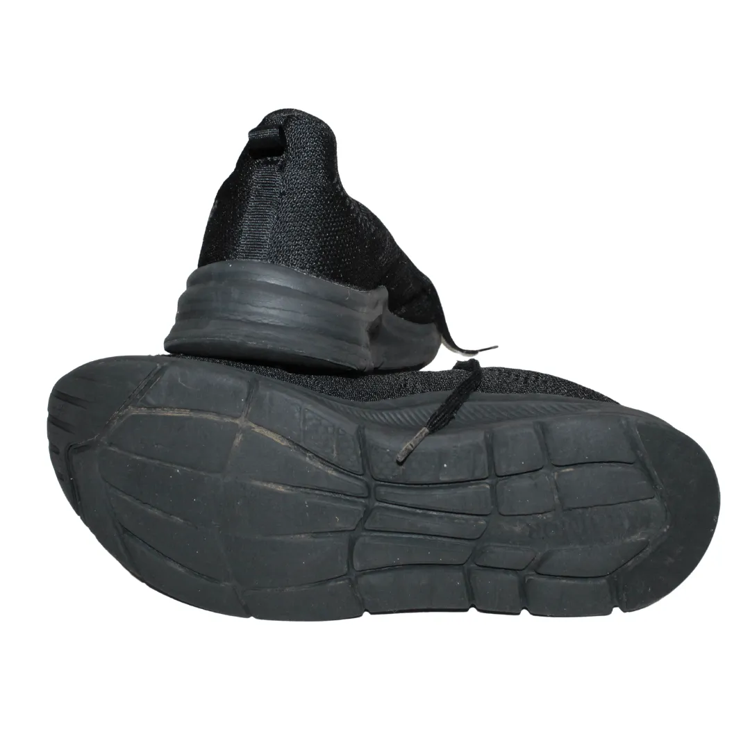 Black Mesh Trainers