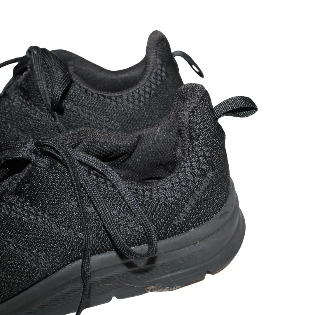 Black Mesh Trainers