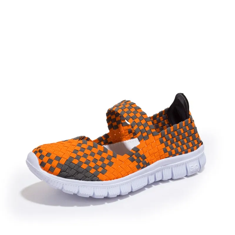 Breathable Anti Slip Handmade Weave Light Shoes
