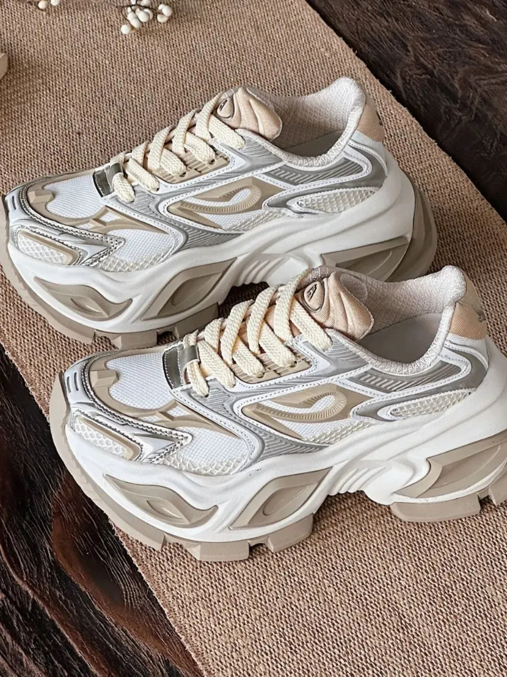 Breathable Chunky Platform Sneakers