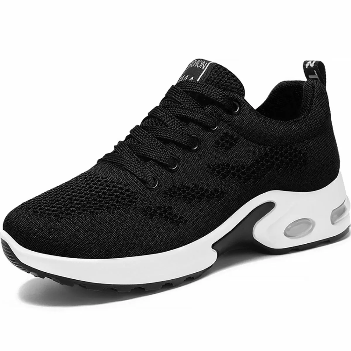 Breathable Mesh Lace Up Athletic
