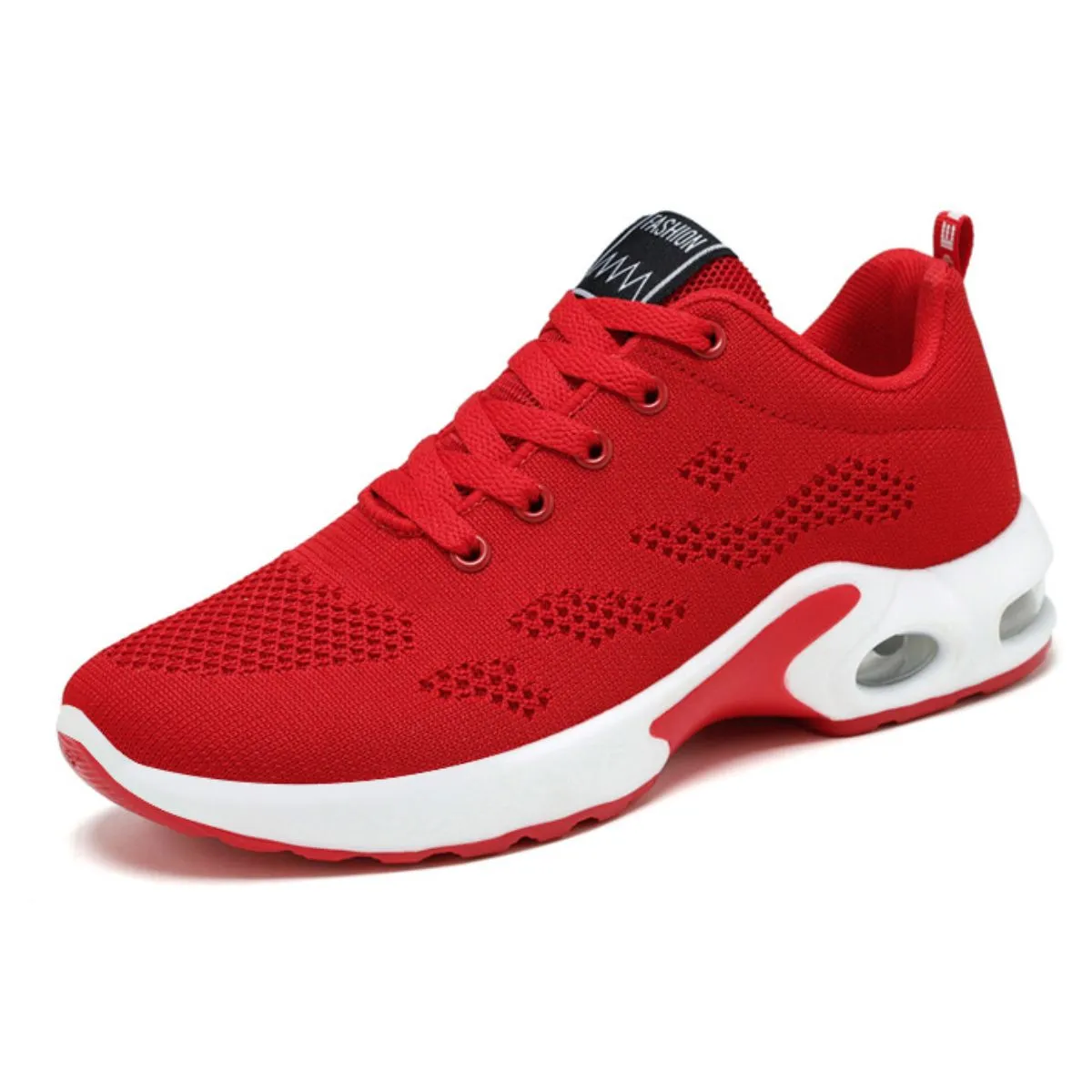 Breathable Mesh Lace Up Athletic