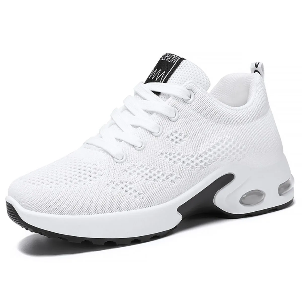 Breathable Mesh Lace Up Athletic
