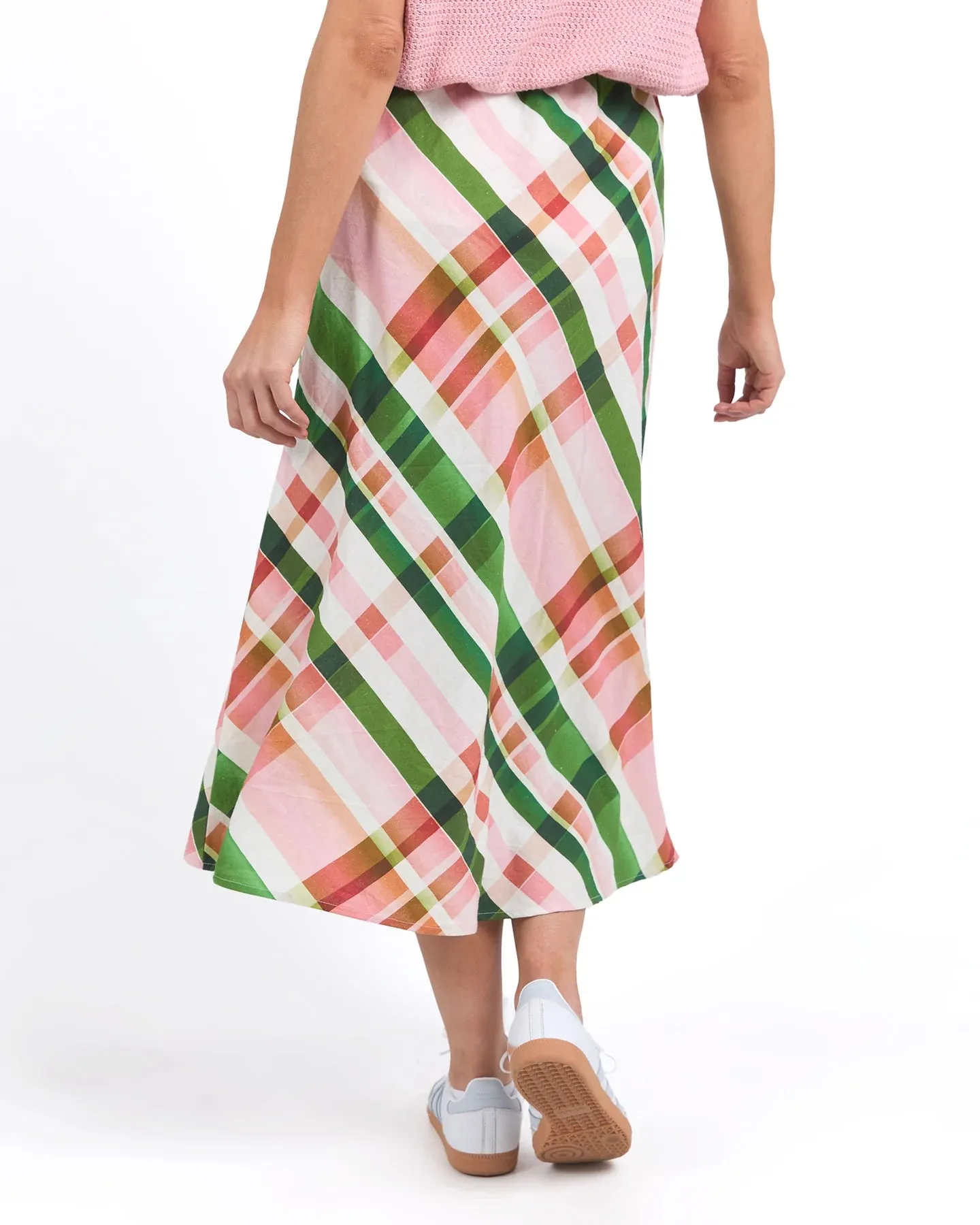 Bree Check Skirt - Multi Check