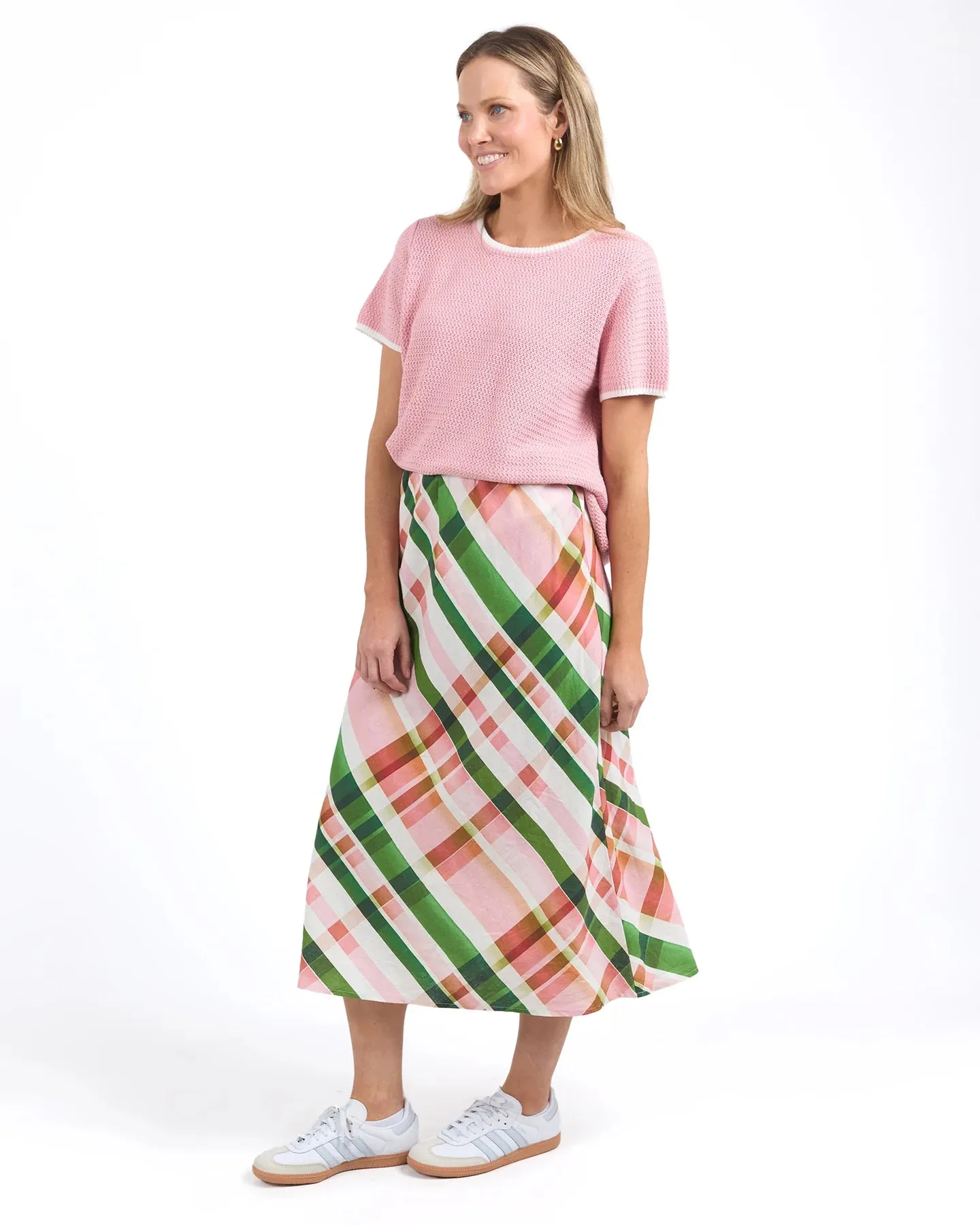 Bree Check Skirt - Multi Check