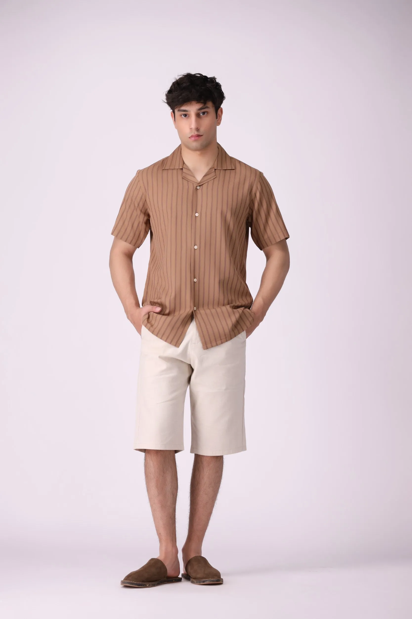 CampCollar HalfSleeves Shirt