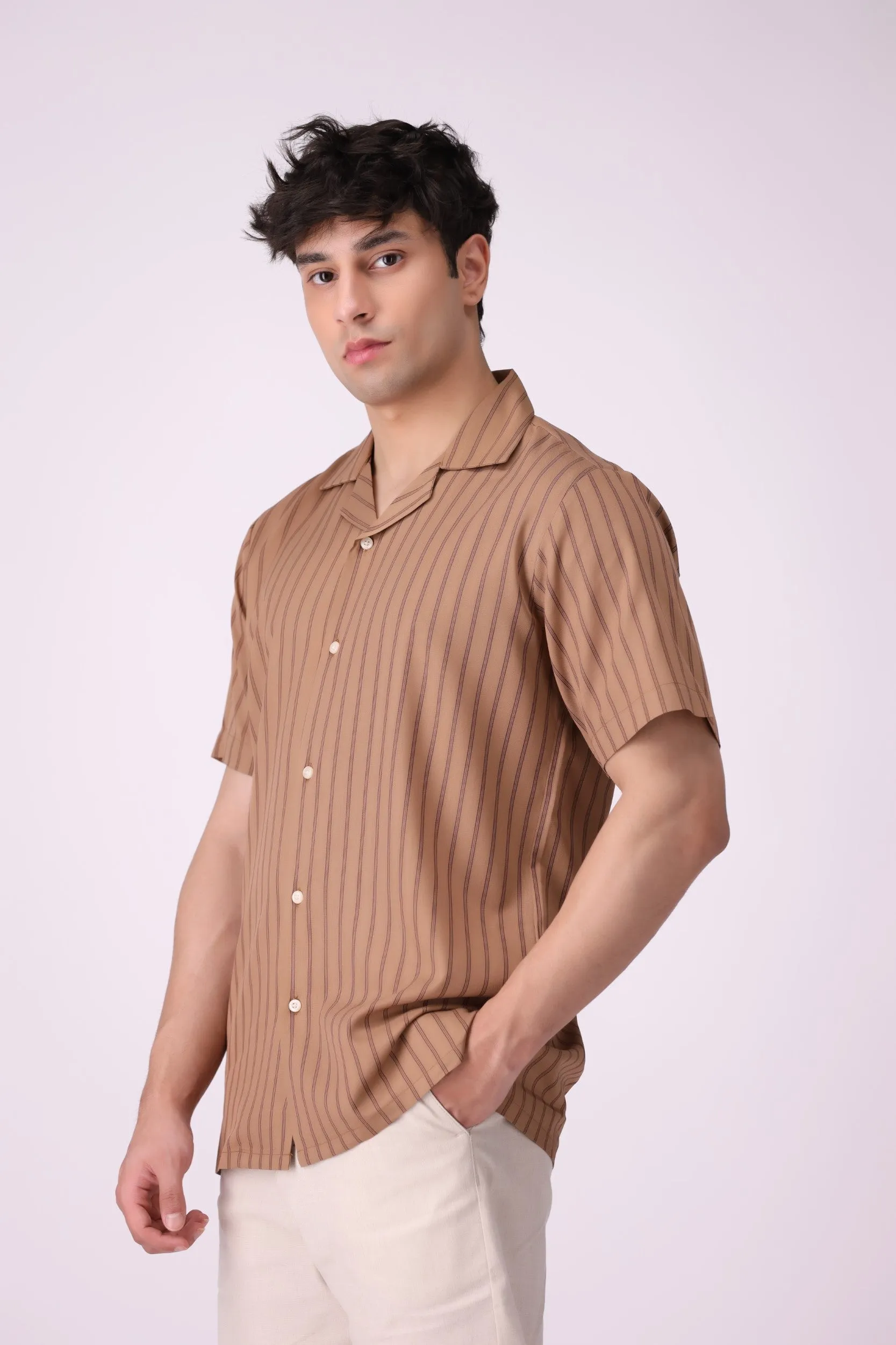 CampCollar HalfSleeves Shirt