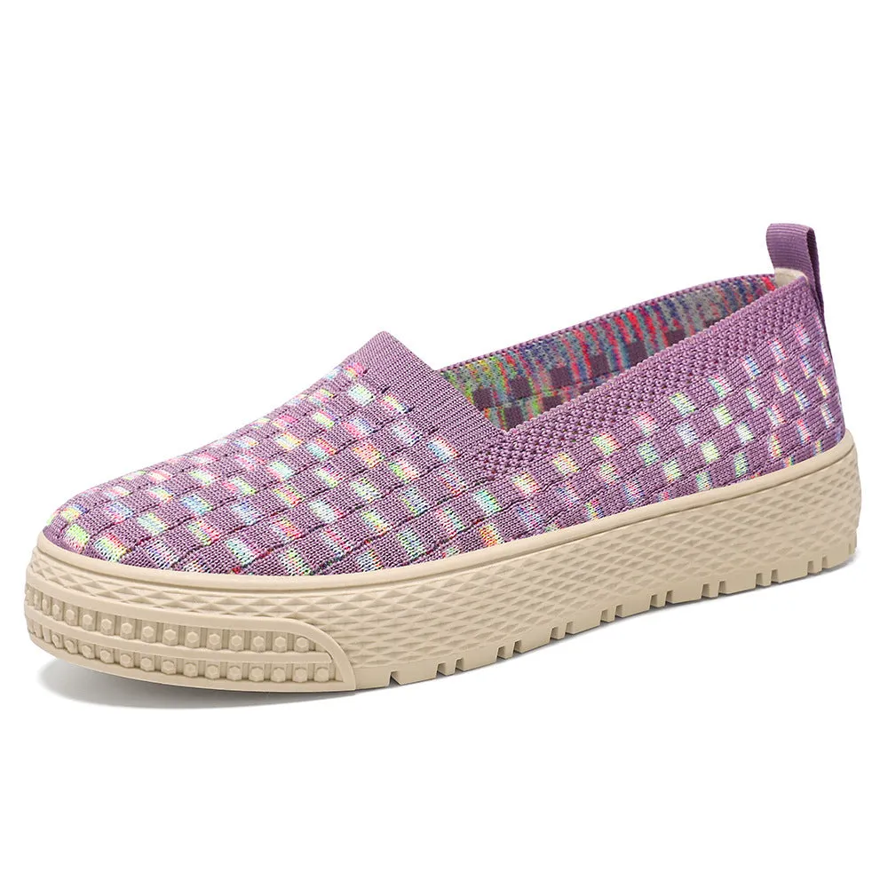 Casual and Breathable Women's Spadrilles with Almond Toe Design