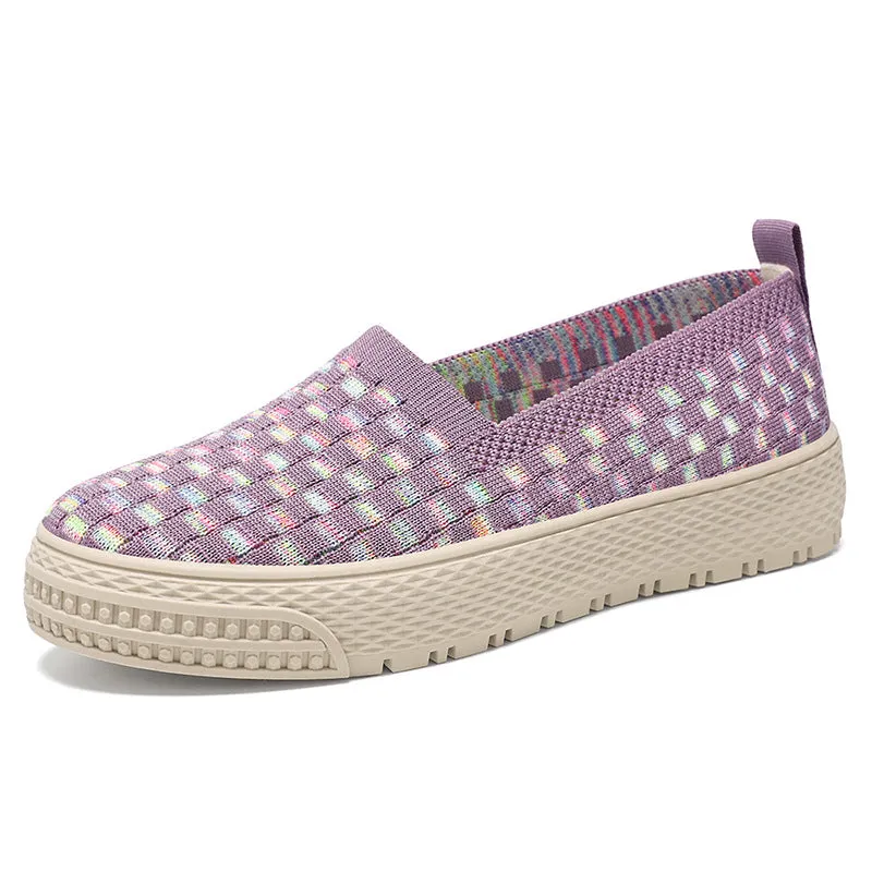 Casual and Breathable Women's Spadrilles with Almond Toe Design