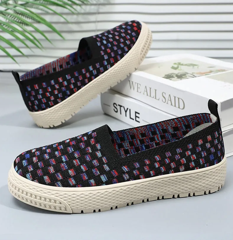 Casual and Breathable Women's Spadrilles with Almond Toe Design
