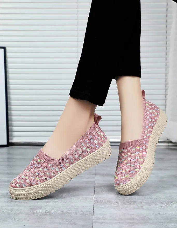 Casual and Breathable Women's Spadrilles with Almond Toe Design
