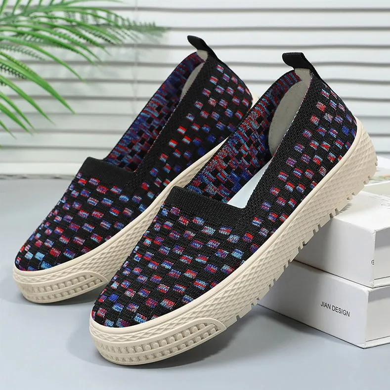 Casual and Breathable Women's Spadrilles with Almond Toe Design
