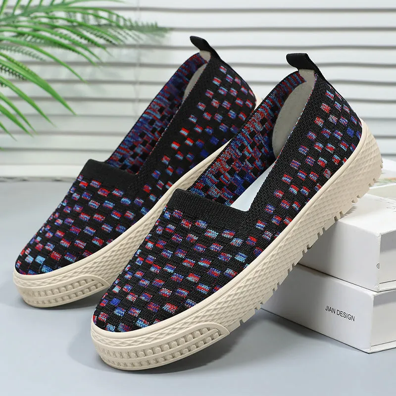 Casual and Breathable Women's Spadrilles with Almond Toe Design
