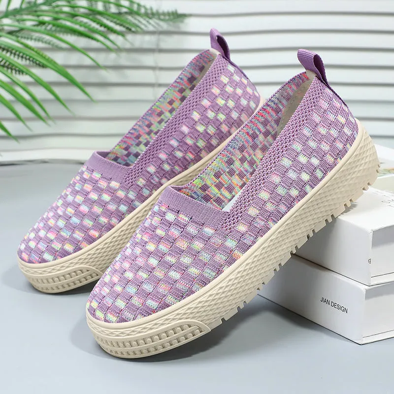 Casual and Breathable Women's Spadrilles with Almond Toe Design