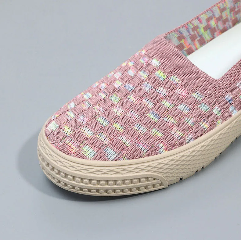 Casual and Breathable Women's Spadrilles with Almond Toe Design