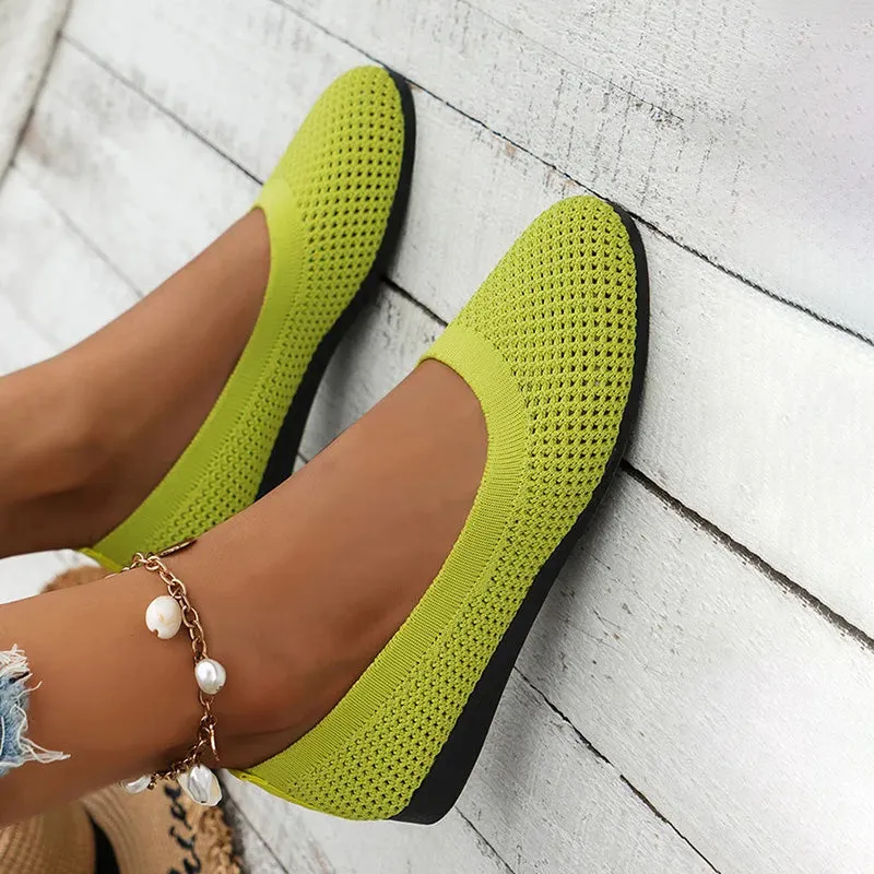 Casual Breathable Mesh Flats
