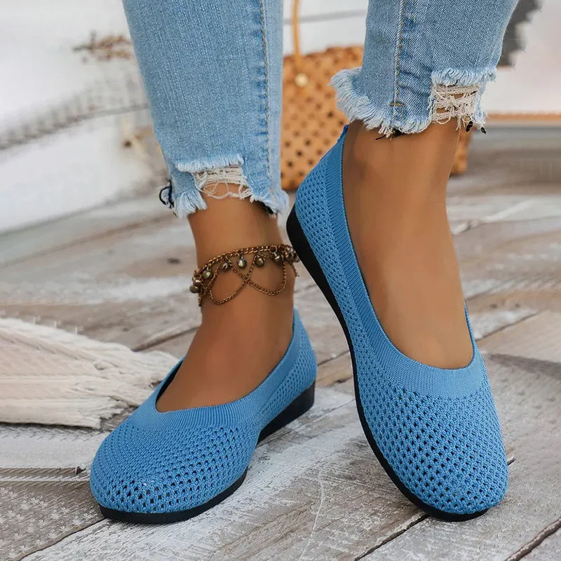 Casual Breathable Mesh Flats