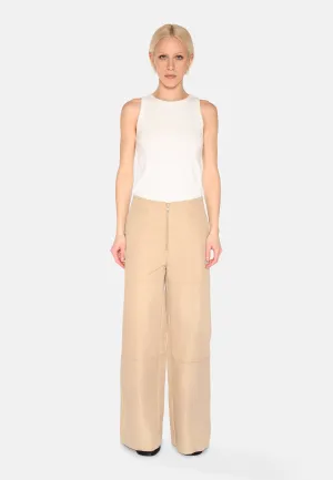 Cecilia wide pants 4137 - Incense