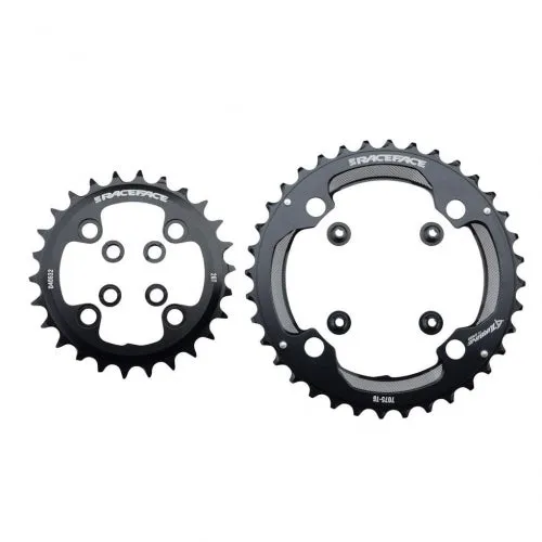 Chainring Set 2X11 Turbine 28/38 Blk