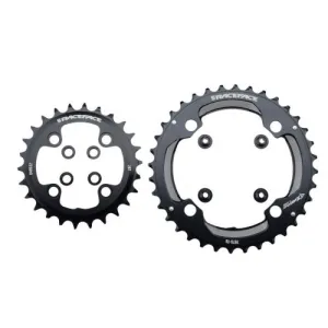 Chainring Set 2X11 Turbine 28/38 Blk