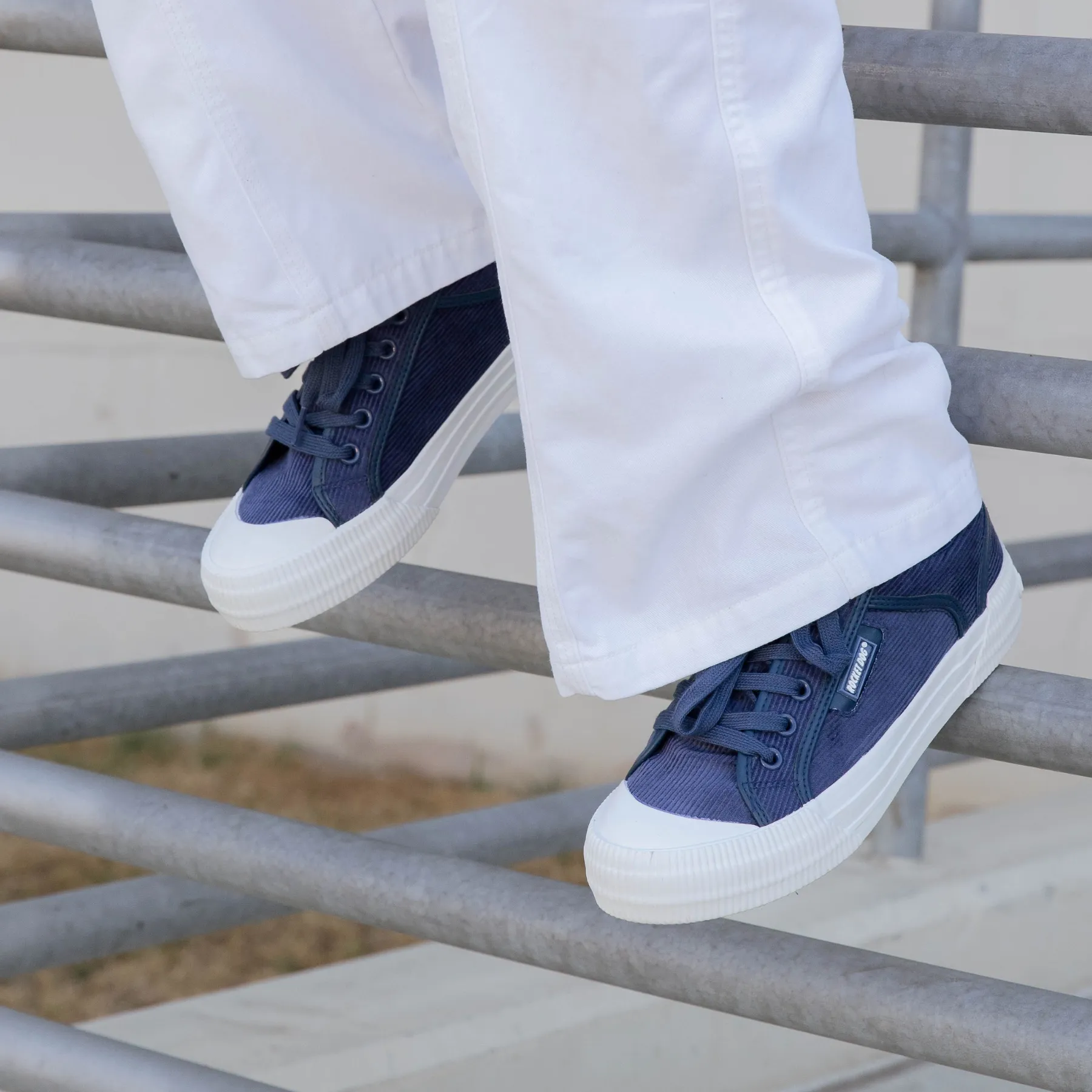 Cheery Slate Corduroy Sneaker