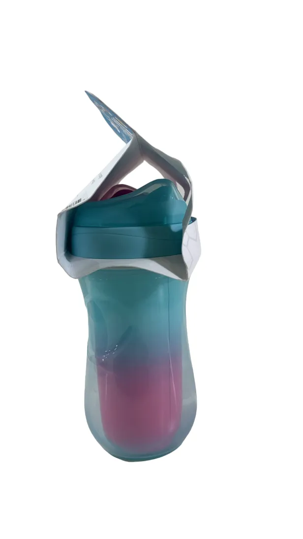 Chicco Rim Spout Trainer Insulated Cups, Pink/Teal/Purple