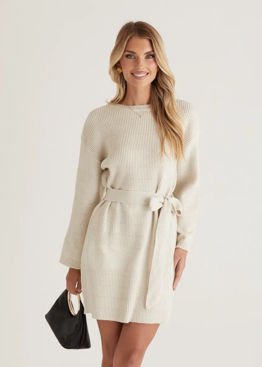 Clarity Knit Dress - Butter
